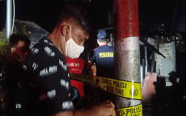 Kebakaran Rumah di Jalan Anggrek Palangka Raya