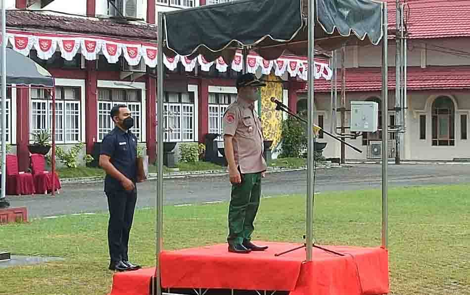 Ini Pesan Wabup Barito Timur ke Personel Gabungan saat Tangani Karhutla