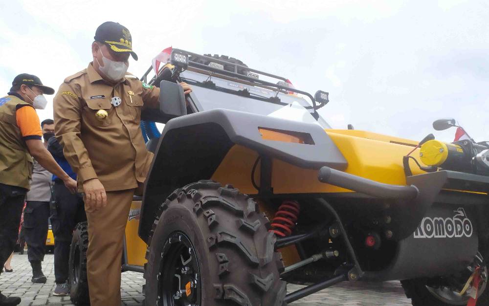 Mobil Off Road ini Bakal Dijadikan Kendaraan Pemburu Api Tim Pencegahan Karhutla Kotim