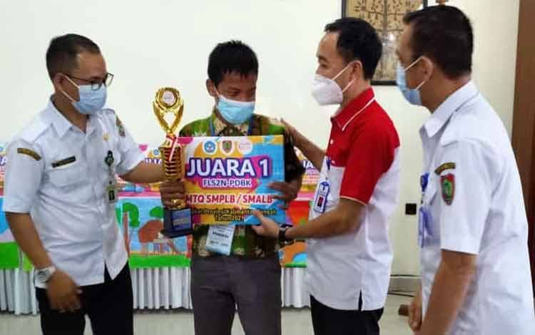 Siswa Sekolah Luar Biasa dari Kotim Juarai Cabang Lomba MTQ FLS2N Kalteng