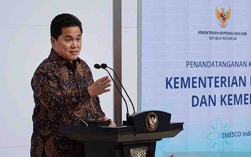 Erick Thohir: UMKM dan BUMN adalah Tulang Punggung Ekonomi