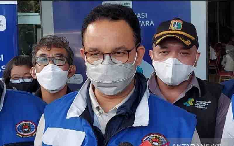 Anies: Jakarta Kurang 4 Juta Orang Tervaksin untuk Kekebalan Komunal