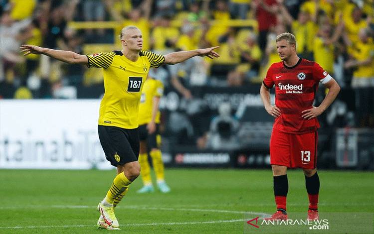 Dortmund Buka Musim Menangi Laga Hujan 7 Gol Kontra Frankfurt