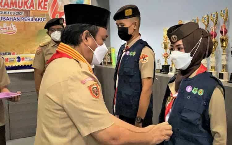 Momen Peringatan Hari Pramuka, Ini Harapan Ketua Kwarcab Kapuas