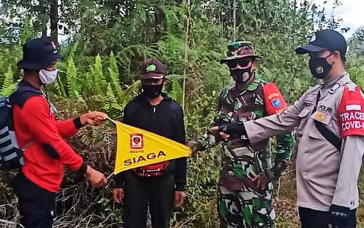 Aparat Gabungan Petakan Lahan?Rawan Karhutla di Rakumpit