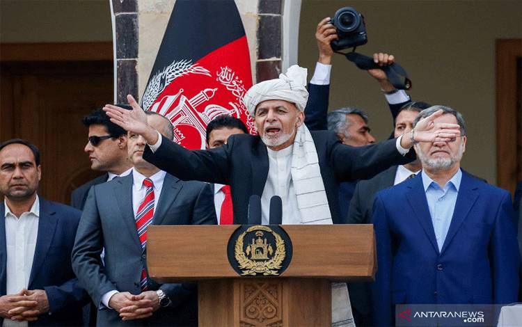 Presiden Ghani Tinggalkan Afghanistan untuk Hindari Pertumpahan Darah