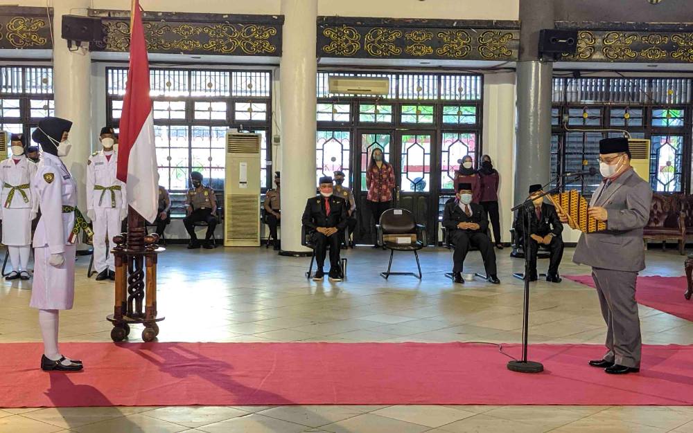 74 Anggota Paskibra Kotim Dikukuhkan