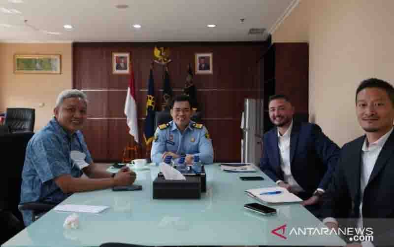 Kemenkumham - FBI Bahas Penyelesaian Pelanggaran Kekayaan Intelektual