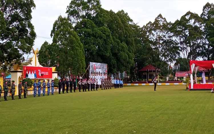 Pelaksanaan HUT ke 76 RI di Kobar Diikuti Peserta Terbatas