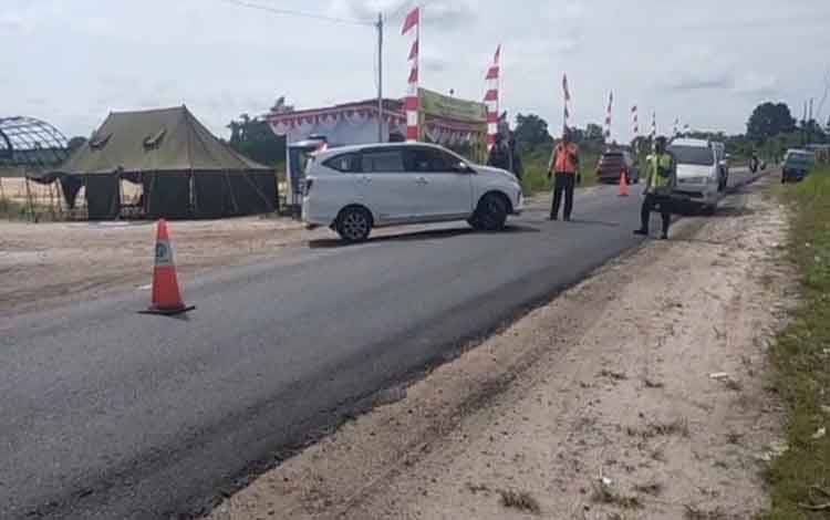 Penyekatan Masuk Palangka Raya Diperpanjang, Tidak Bawa Bukti Vaksin Atau Antigen Diputar Balik