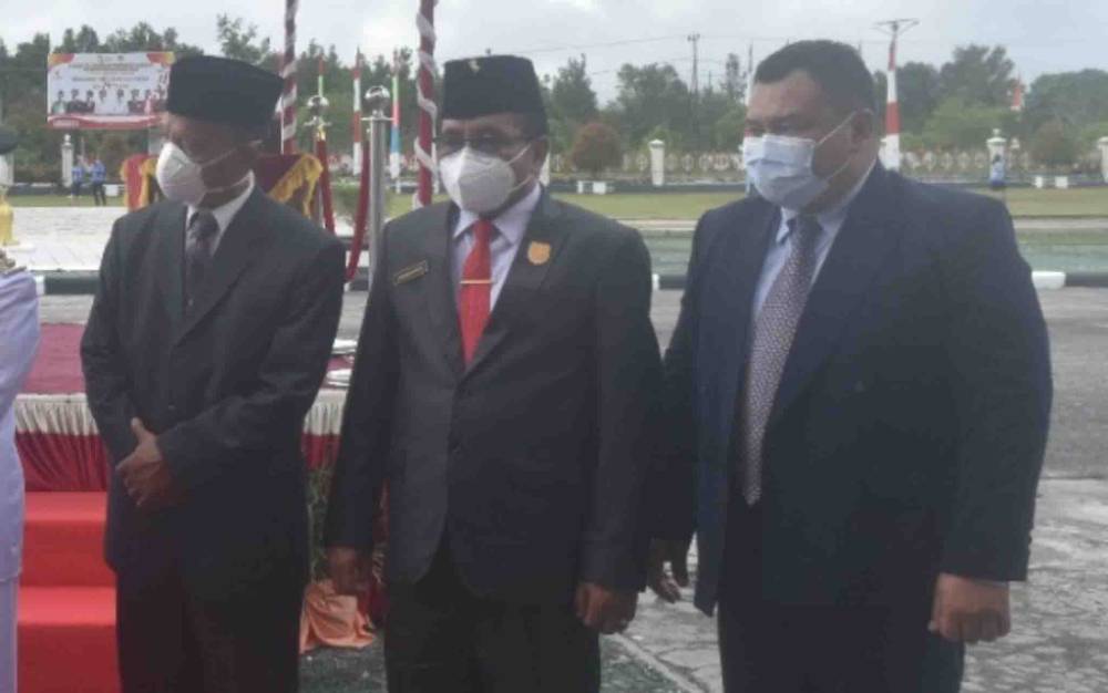 Ketua DPRD Gunung Mas Sampaikan Harapan pada HUT ke-76 Kemerdekaan RI