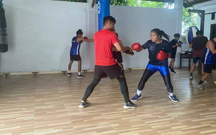 Satgas PON KONI Kalteng Pantau Cabor Gembleng Atlet Jelang PON Papua