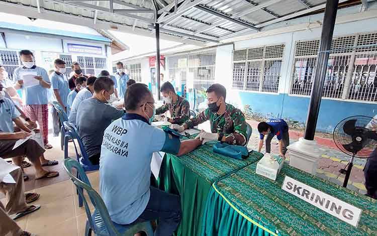 WBP Lapas Palangka Raya Ikuti Vaksinasi Tahap 2?