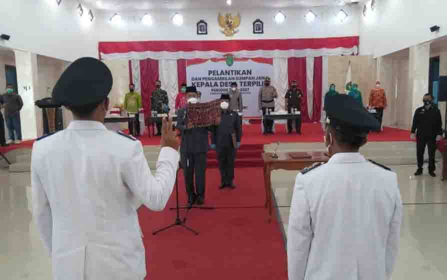 Windu Subagio Harapkan Kepala Desa Dapat Jalankan Amanah Dengan Baik