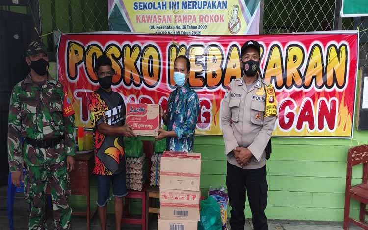 Bantuan Sembako untuk Korban Kebakaran di Tumbang Rungan Terus Mengalir