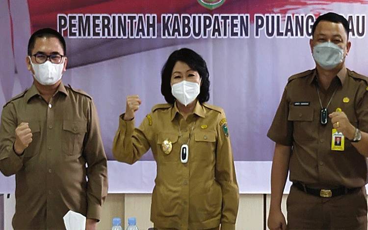 Pemkab Pulang Pisau Review Pengendalian Karhutla