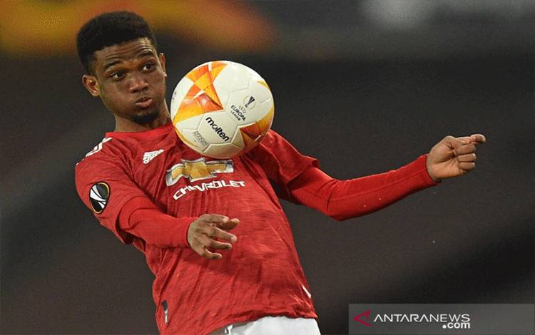 Sheffield United Tertarik Pinjam Amad Diallo dari Manchester United
