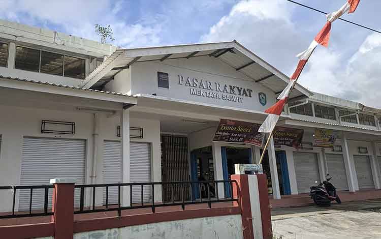 Disdagprin Kotim Masih Lakukan Rehab Pasar Rakyat Mentaya