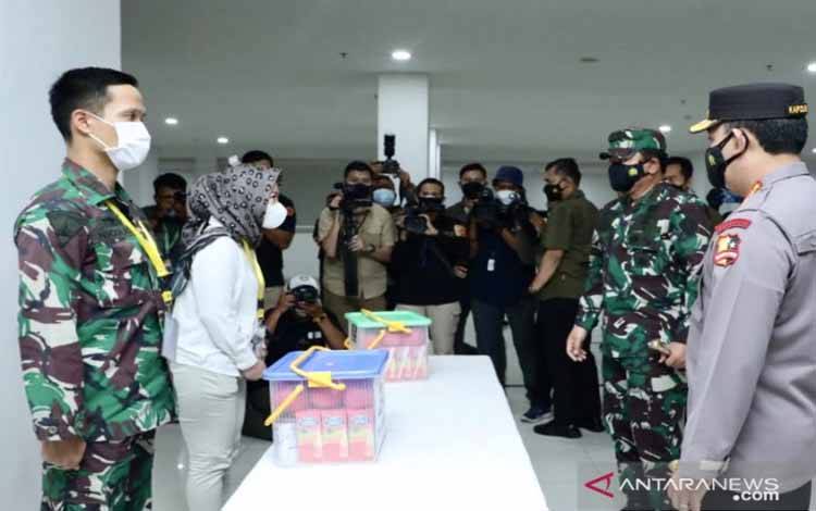 Panglima Beri Restu Relawan RSDC Wisma Atlet Jadi Prajurit TNI