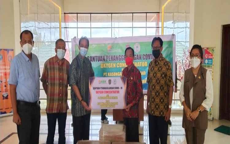 Katingan Dapat Bantuan Tabung Oksigen dari Perusahaan Tambang