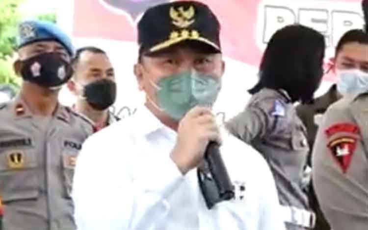 Gubernur Kalteng Minta Masyarakat Senantiasa Jaga Protokol Kesehatan