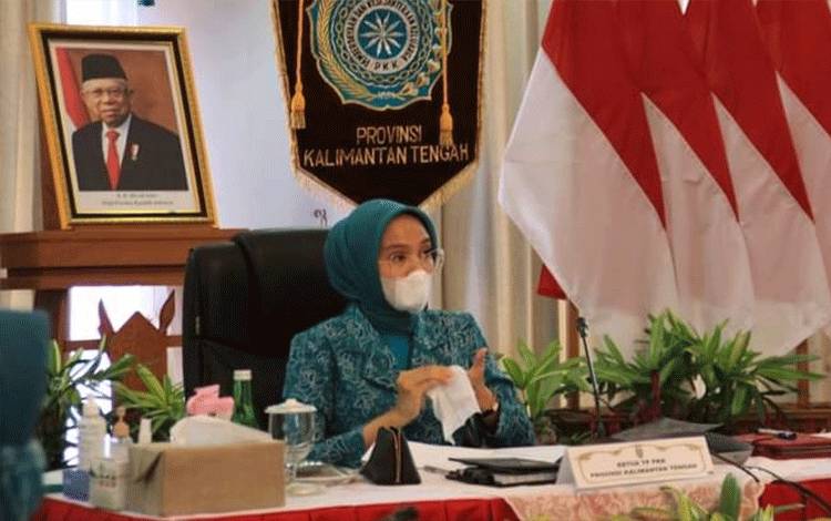 Ketua TP-PKK Kalteng: Pelaku UMKM Harus Terus Berkarya dan Tingkatkan Kreativitas