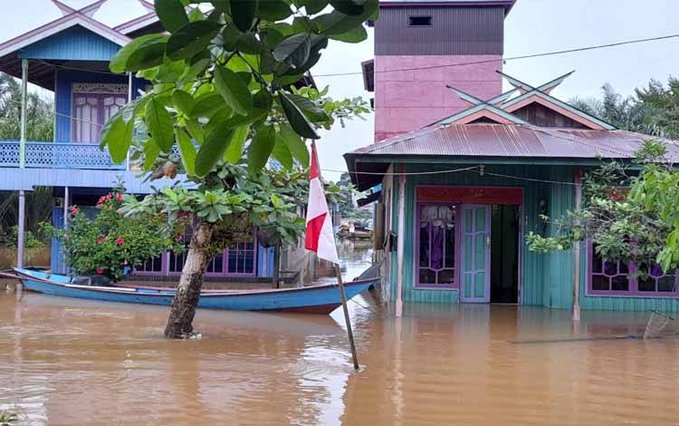 Banjir Landa 7 Desa di Katingan Tengah