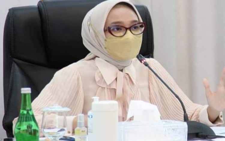 Ketua TP PKK Kalteng Ajak Pelaku UMKM Tak Boleh Menyerah kerena Covid-19