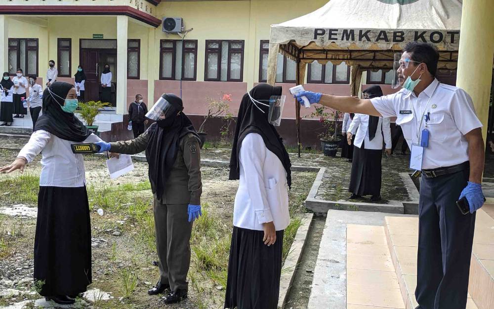 BKPSDM Kotim Pertimbangkan Pemeriksaan Swab Antigen bagi Peserta Tes CASN