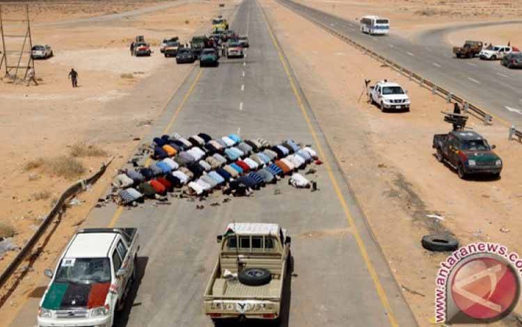 Penyerang Pos Pemeriksaan Libya Bunuh Diri