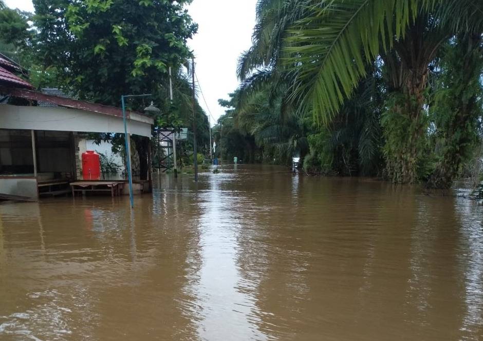 7 Desa di Kecamatan Batu Ampar Terdampak Banjir