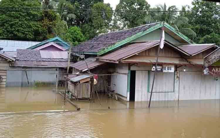 Banjir di Katingan Tengah Meluas, 15 Desa 1 Kelurahan Terdampak