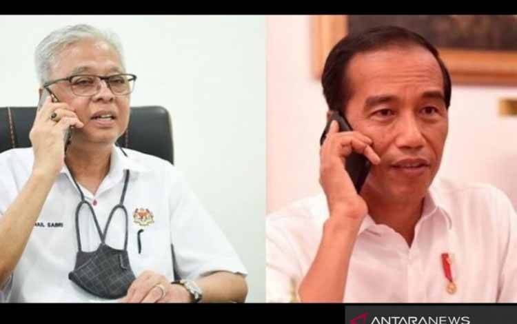 Jokowi Sampaikan Selamat ke Ismail Sabri
