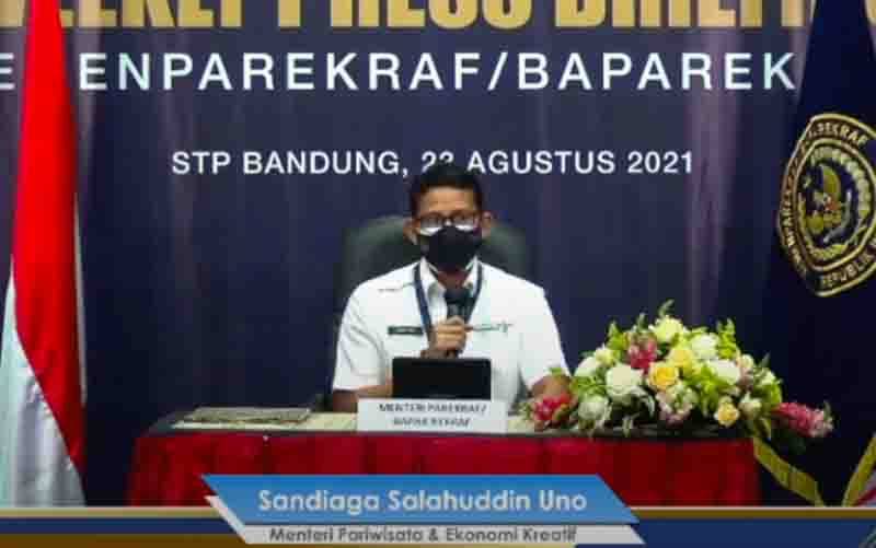 Sandiaga Dukung Gunakan Kartu Vaksin ke Berbagai Destinasi Wisata