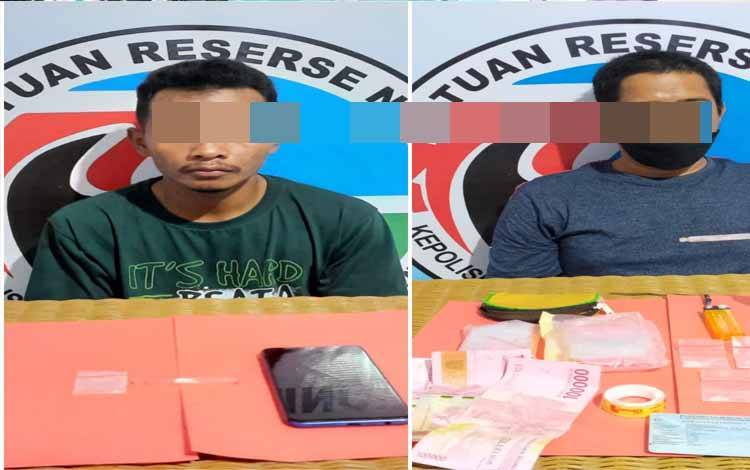 Kerap Transaksi Sabu, 2 Sopir Diringkus Polres Kobar