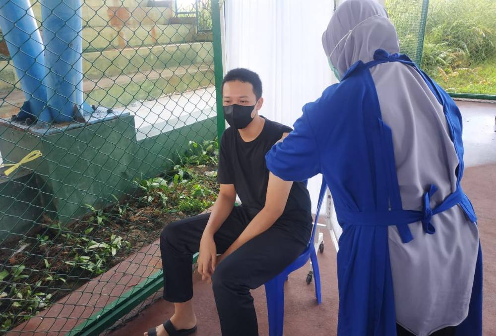 Ini Realisasi Vaksinasi Covid-19 Usia Remaja di Seruyan