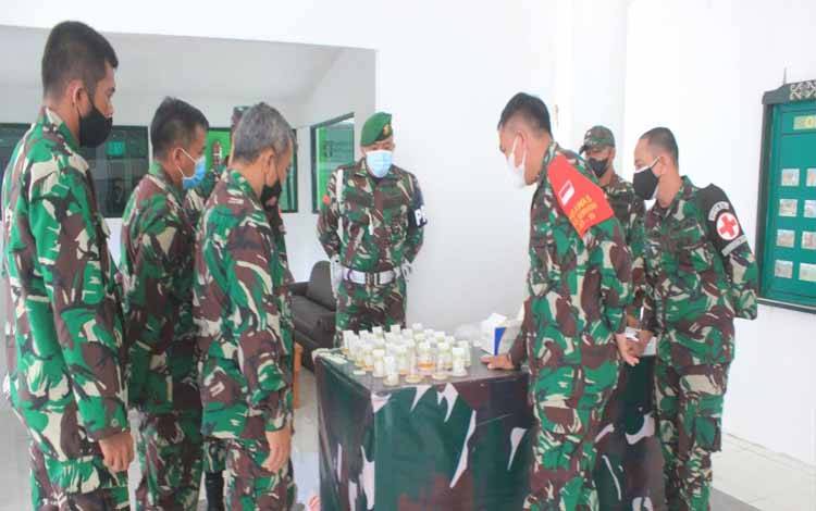 50 Anggota Kodim Palangka Raya Jalani Tes Urine, Ini Hasilnya