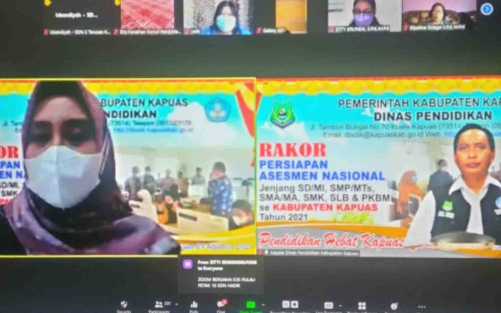 Kepala Disdik Kapuas Minta Kepala Sekolah Persiapkan Sarana Prasarana Asesmen Nasional?