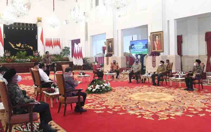 Pertemuan Presiden Jokowi dengan Ketum Parpol Perkuat Gotong Royong