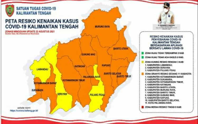 Masuk Zona Orange, Warga Kapuas Diimbau Terus Disiplin Terapkan Prokes