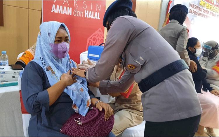 DP3AP2KB Pulang Pisau Bantu Percepat Vaksinasi Ibu Hamil