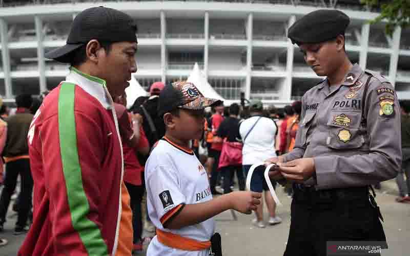341 Personel Gabungan Amankan Laga Perdana Liga 1 di GBK