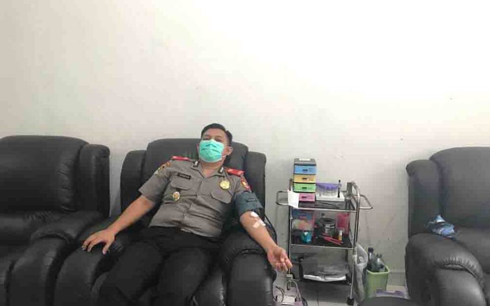 Serdik Sespimmen 61 Peduli Sesama melalui Aksi Donor Darah