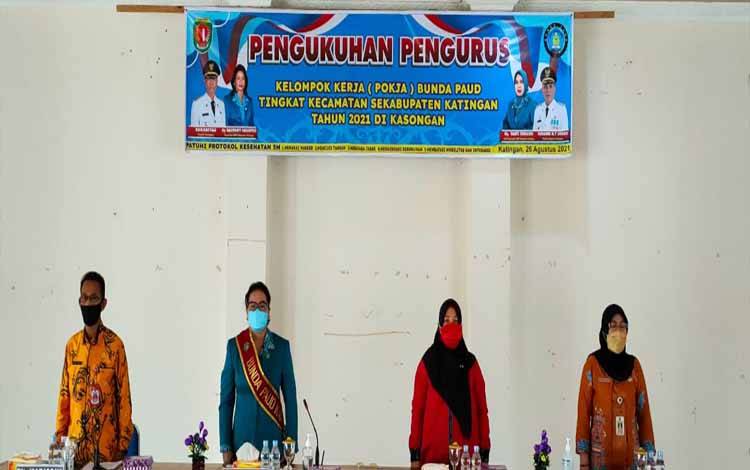Istri Bupati Katingan Ajak Pokja Bunda PAUD Kecamatan Memajukan Dunia Pendidikan