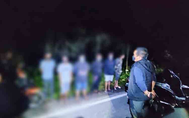 Polisi Amankan 6 Pemuda Diduga Hendak Balapan Liar