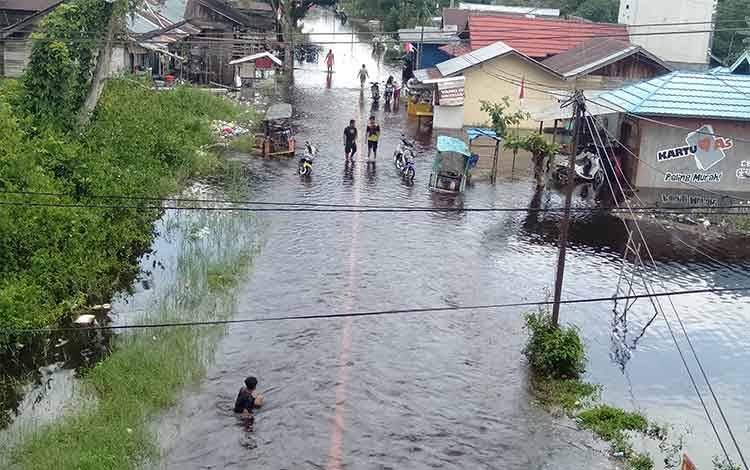 Banjir Genangi 1.253 Rumah di Kecamatan Katingan Hilir