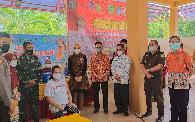 Selain Ibu Hamil Program Vaksinasi Pulang Pisau juga Diperluas pada Anak dan Remaja