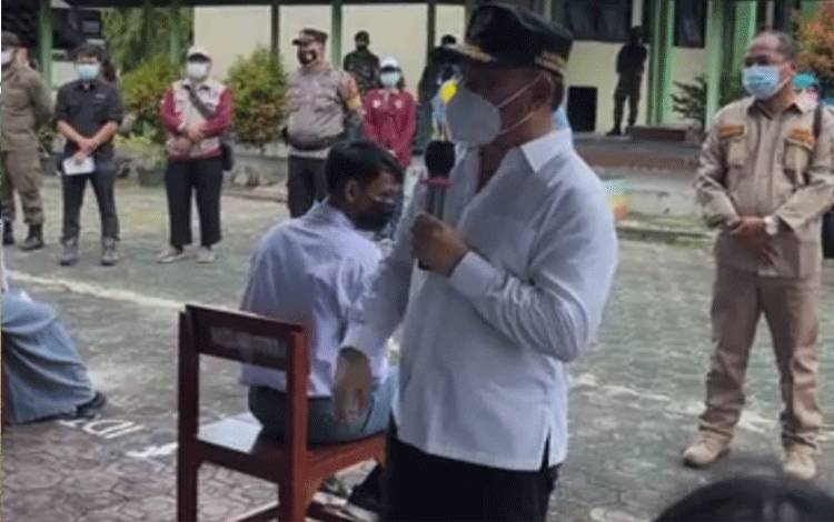 Gubernur Kalteng Tinjau Vaksinasi Pelajar di Kotawaringin Barat