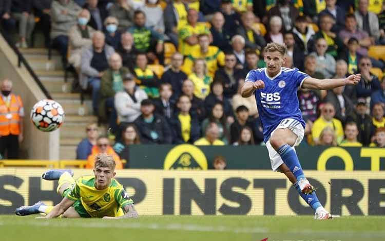 Leicester Benamkan Norwich, 6 Tim Lain Berbagi Poin