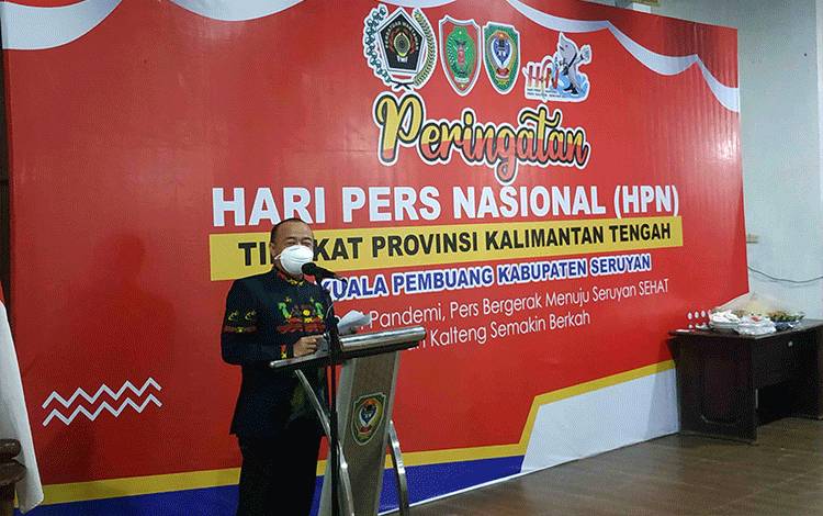 Bupati Apresiasi Atas Peran Pers di Seruyan